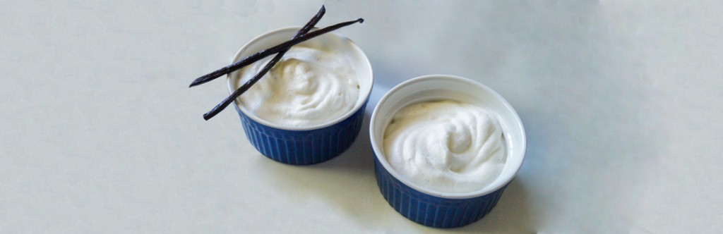 vanilla bean mousse