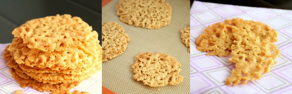 vanilla lace cookies