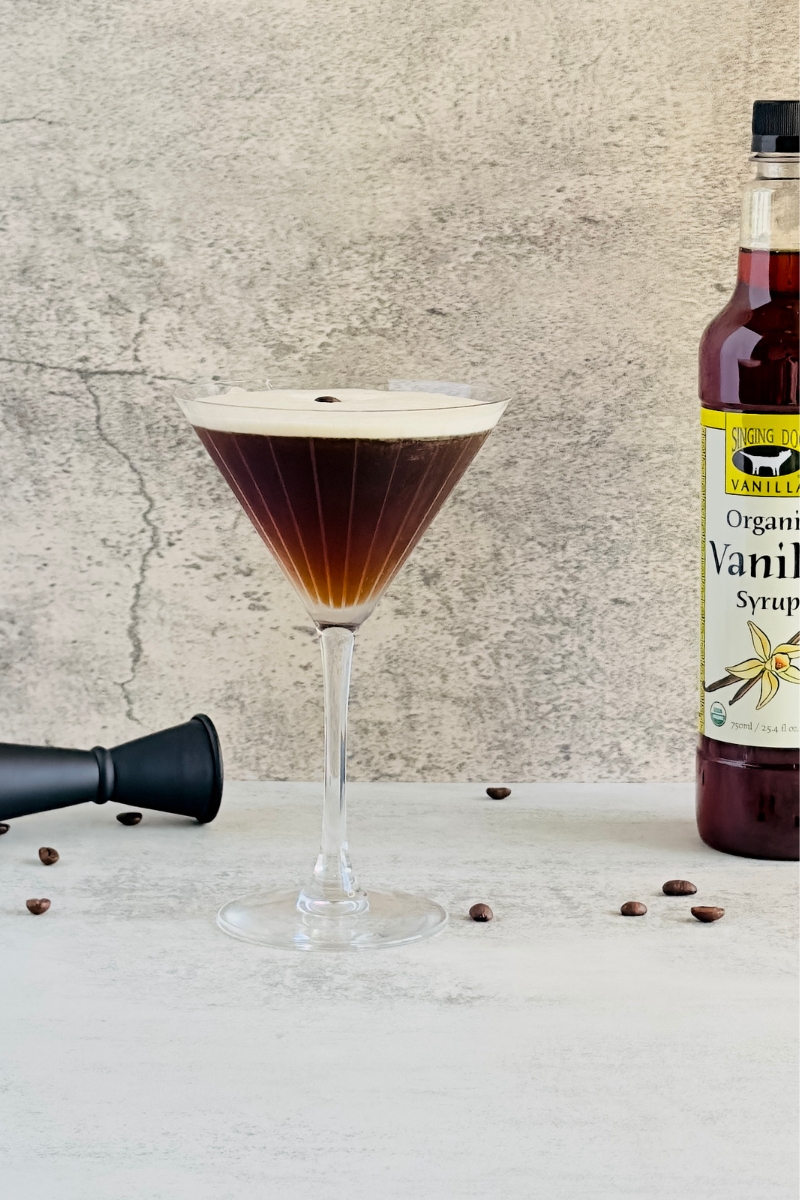 Oatmilk Shaken Espresso + Peanut Butter Whiskey (cocktail recipe