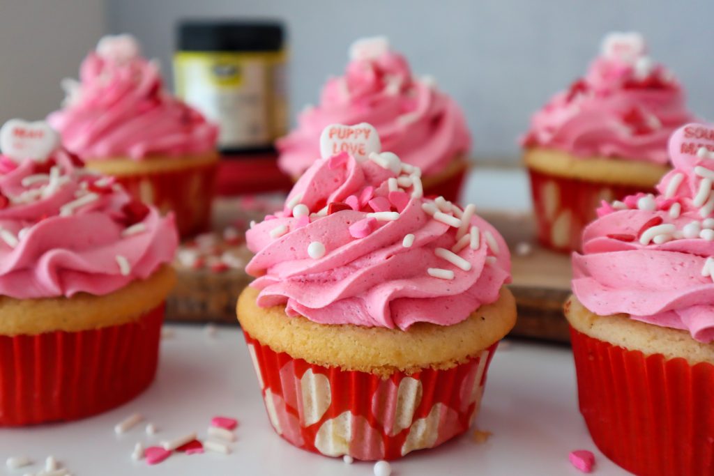 valentine's day cupcakes